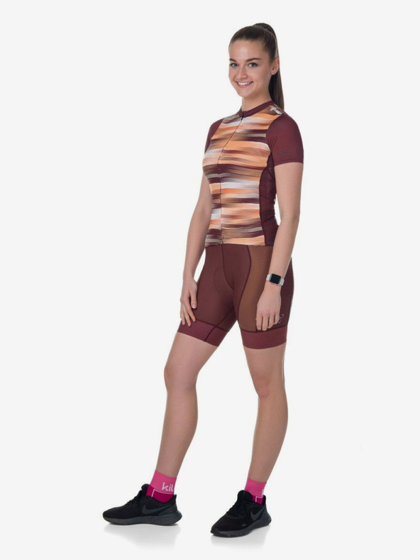 Kilpi Modro-růžový dámský cyklistický dres Kilpi MOATE