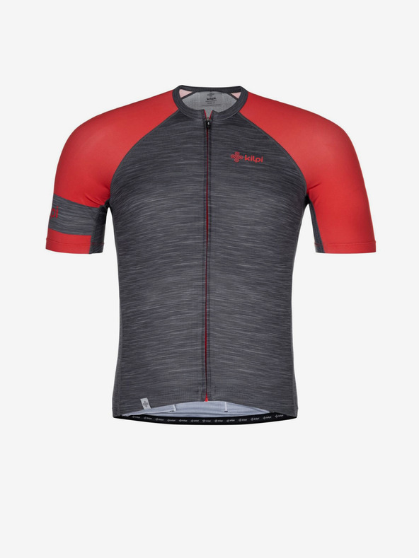Kilpi Červeno-šedý pánský cyklistický dres Kilpi SELVA