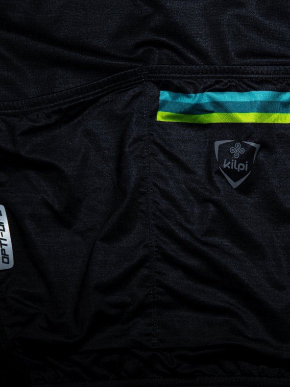 Kilpi Černý pánský cyklistický dres Kilpi Tino-M
