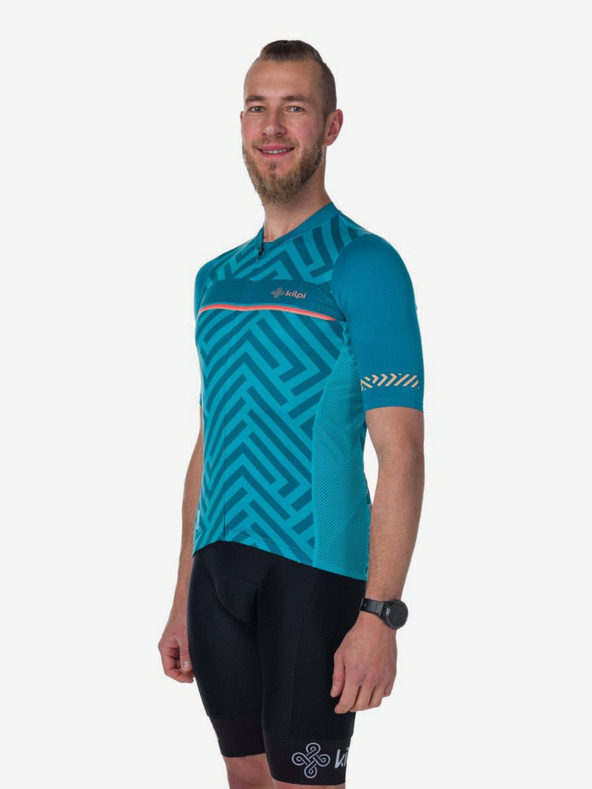 Kilpi Tyrkysový pánský cyklistický dres Kilpi Tino-M