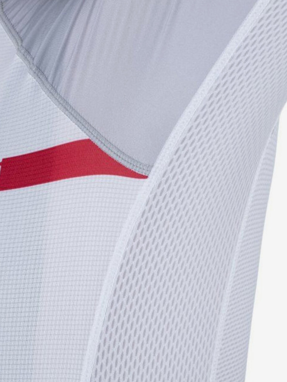 Kilpi Bílý pánský cyklistický dres Kilpi NERITO