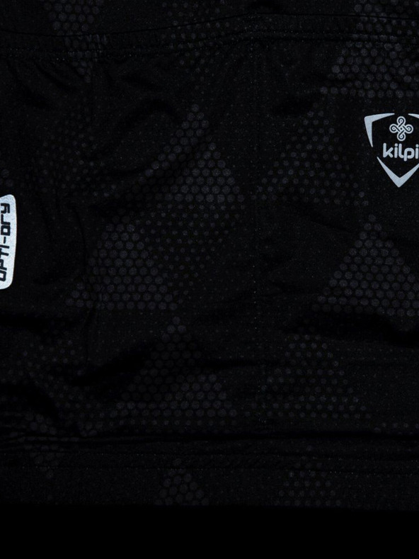 Kilpi Černý pánský vzorovaný cyklistický dres Kilpi SALETTA-M
