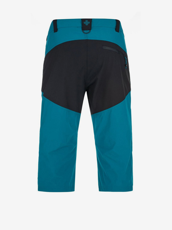 Kilpi Černo-modré pánské outdoorové 3/4 kalhoty Kilpi OTARA-M