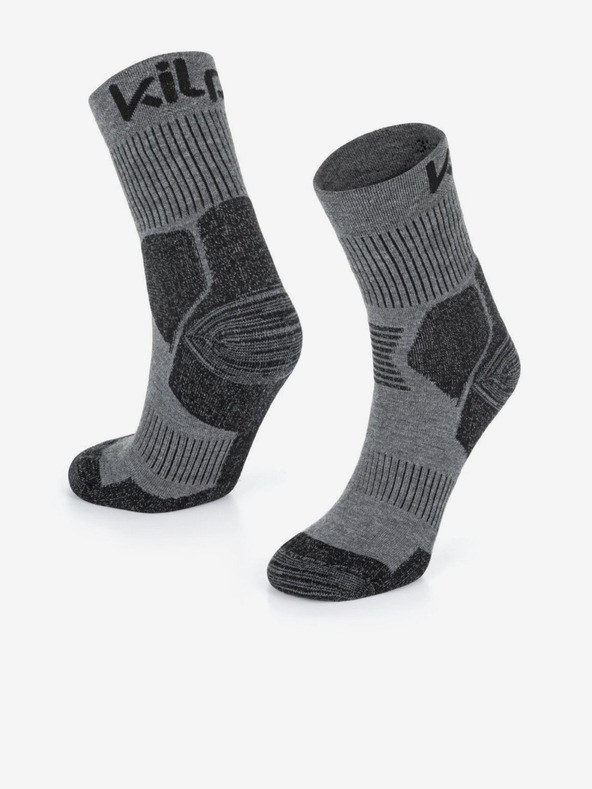 Kilpi Černé unisex outdoorové ponožky Kilpi ULTRA-U