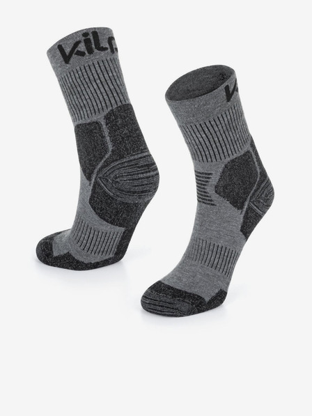 Kilpi Černé unisex outdoorové ponožky Kilpi ULTRA-U