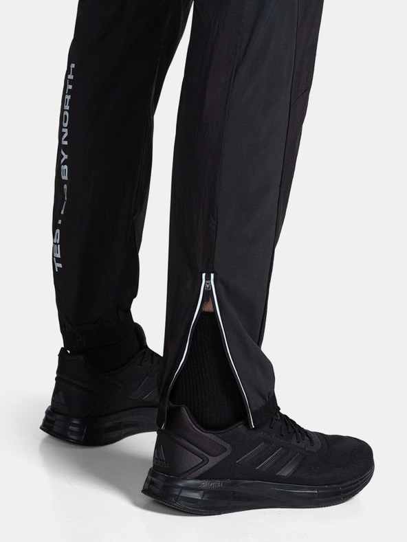 Kilpi Černé pánské běžecké kalhoty Kilpi ELM-M