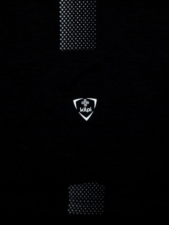 Kilpi Černé pánské sportovní tričko na zip Kilpi SONET