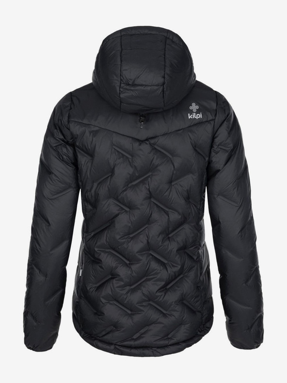 Kilpi Černá dámská zimní péřová bunda Kilpi ALBERTA