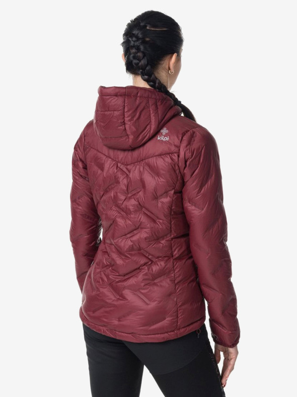 Kilpi Černá dámská zimní péřová bunda Kilpi ALBERTA