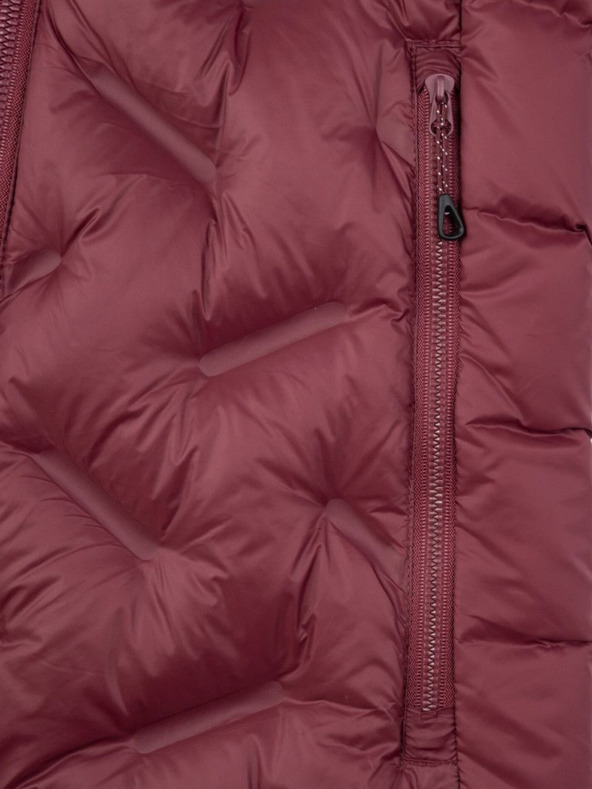 Kilpi Černá dámská zimní péřová bunda Kilpi ALBERTA