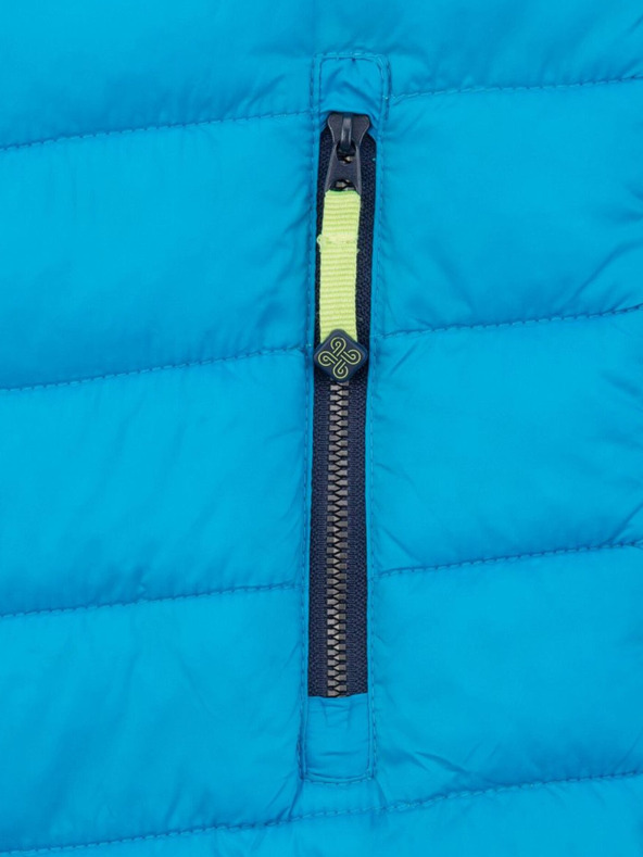 Kilpi Modrá klučičí zimní prošívaná bunda Kilpi REBEKI