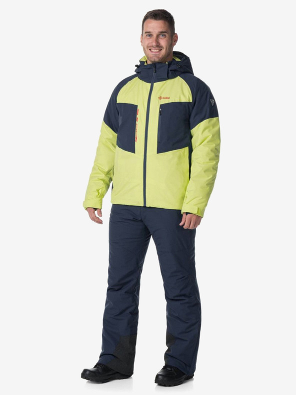 Kilpi Černé pánské lyžařské kalhoty Kilpi Mimas