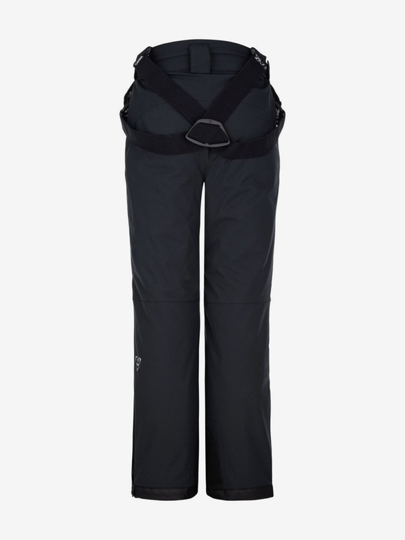 Kilpi Černé dětské lyžařské kalhoty Kilpi MIMAS-J