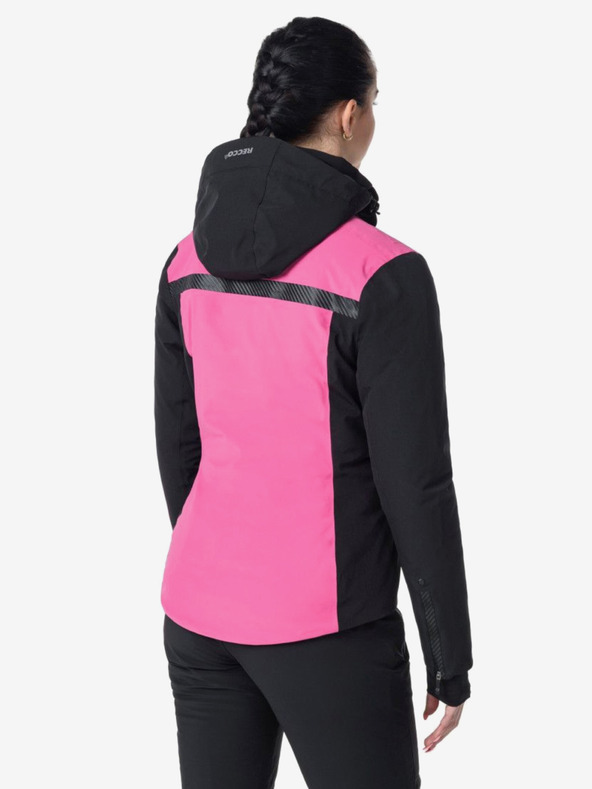 Kilpi Černo-růžová dámská zimní lyžařská bunda Kilpi HATTORI