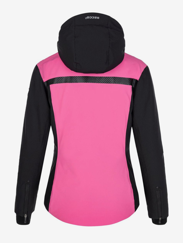 Kilpi Černo-růžová dámská zimní lyžařská bunda Kilpi HATTORI