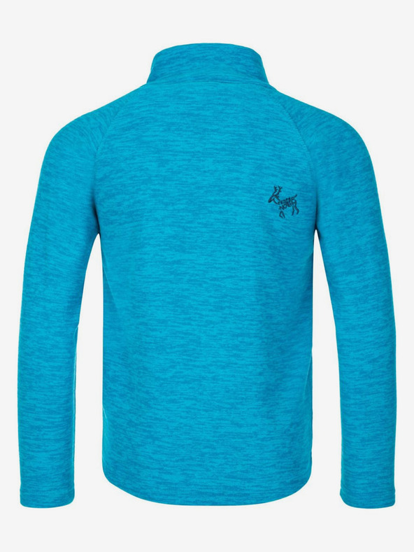 Kilpi Modrá dětská fleecová mikina Kilpi ALACANT