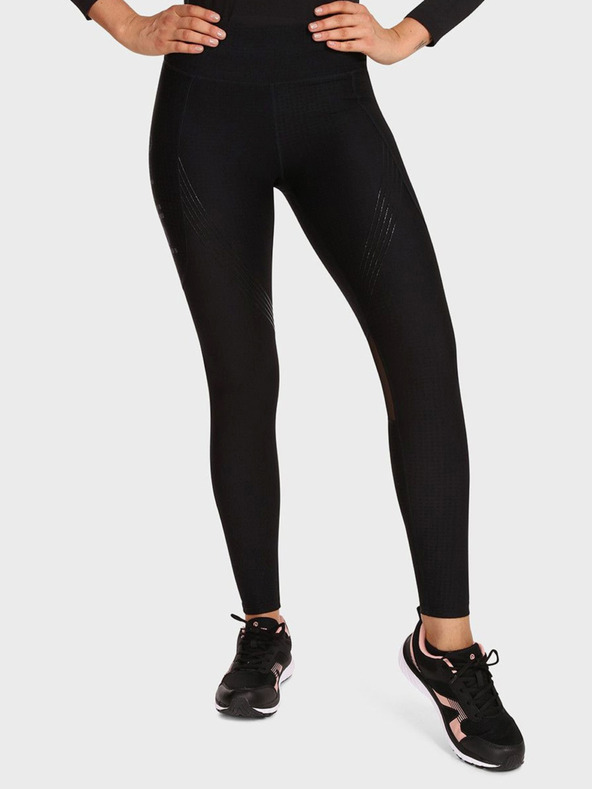 Kilpi Černé dámské běžecké legíny Kilpi GEARS