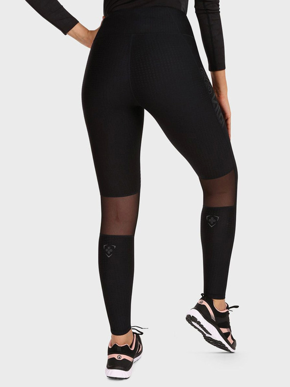 Kilpi Černé dámské běžecké legíny Kilpi GEARS