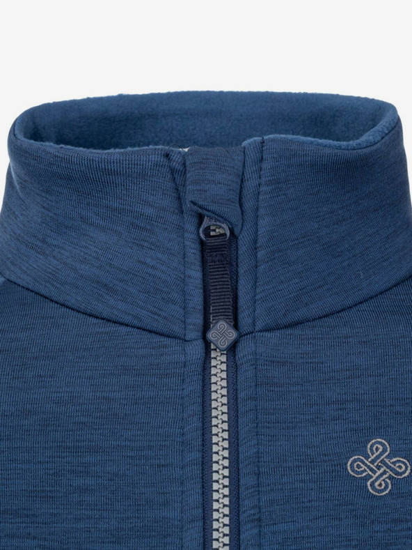 Kilpi Tmavě modrá dětská funkční mikina bez kapuce Kilpi TOMMS