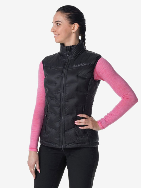Kilpi Černá dámská prošívaná vesta Kilpi NAI