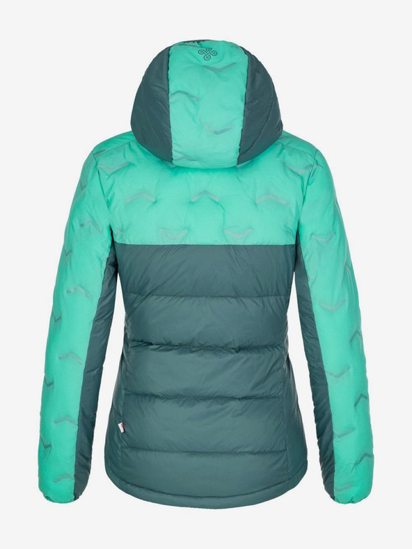 Kilpi Petrolejová dámská prošívaná bunda s peřím Kilpi TEVERY