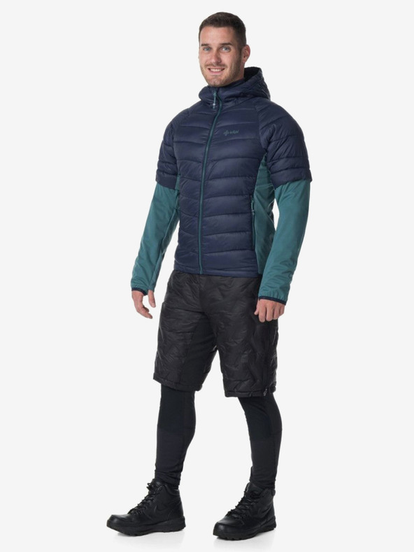 Kilpi Černé pánské zateplené kraťasy Kilpi FANCY