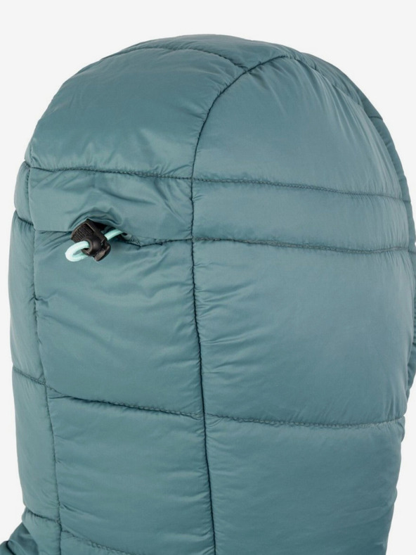 Kilpi Šedo-černá dámská péřová bunda Kilpi PYRAMIDEN