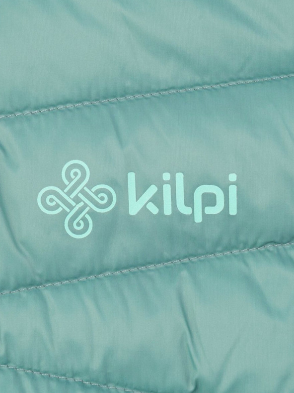 Kilpi Modro-petrolejová dámská péřová bunda Kilpi PYRAMIDEN