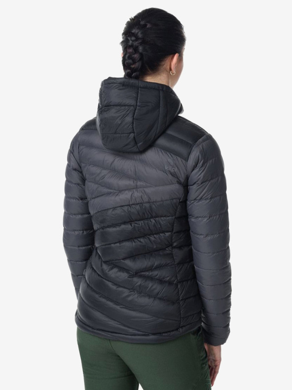 Kilpi Modro-petrolejová dámská péřová bunda Kilpi PYRAMIDEN