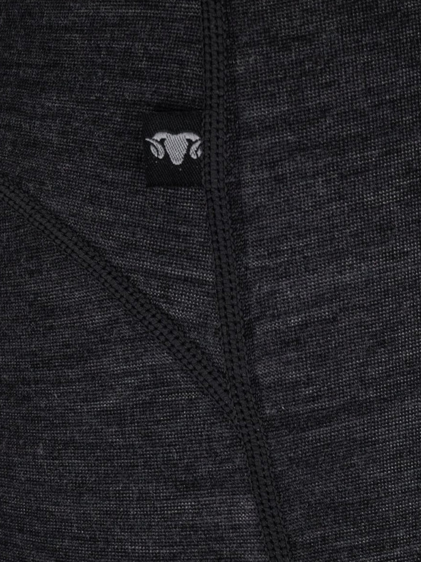 Kilpi Černé dámské termo legíny z vlny merino Kilpi MAVORA BOTTOM