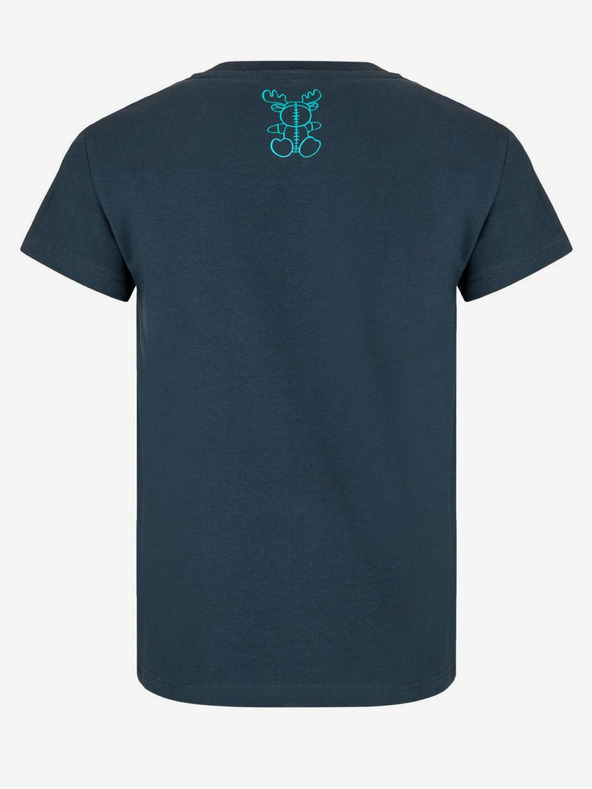 Kilpi Tmavě modré klučičí tričko s potiskem Kilpi ALBION