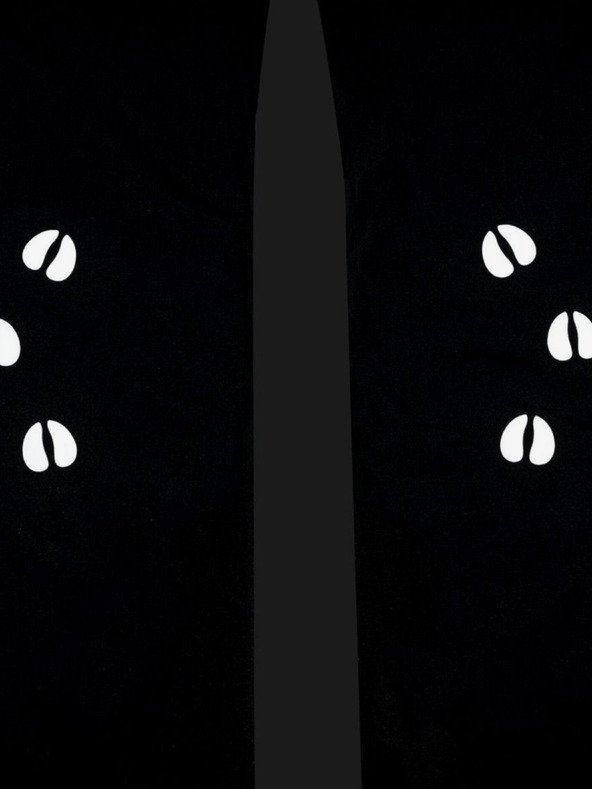 Kilpi Černé dětské lyžařské kalhoty Kilpi DARYL