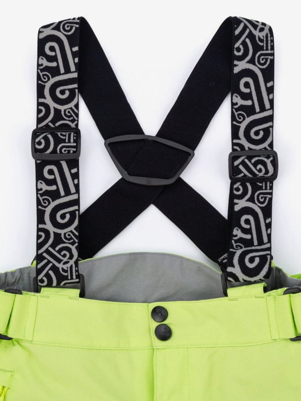 Kilpi Světle zelené dětské lyžařské kalhoty Kilpi GABONE