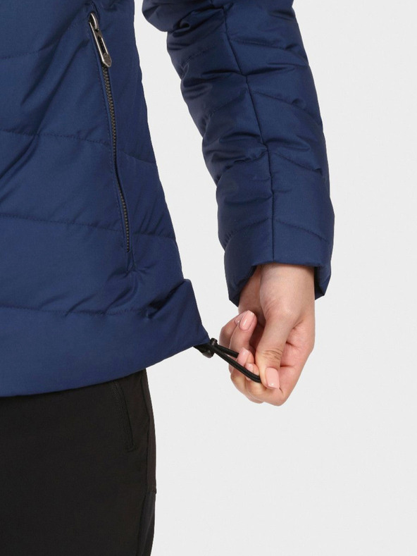 Kilpi Tmavě modrá dámská zimní prošívaná bunda Kilpi TASHA