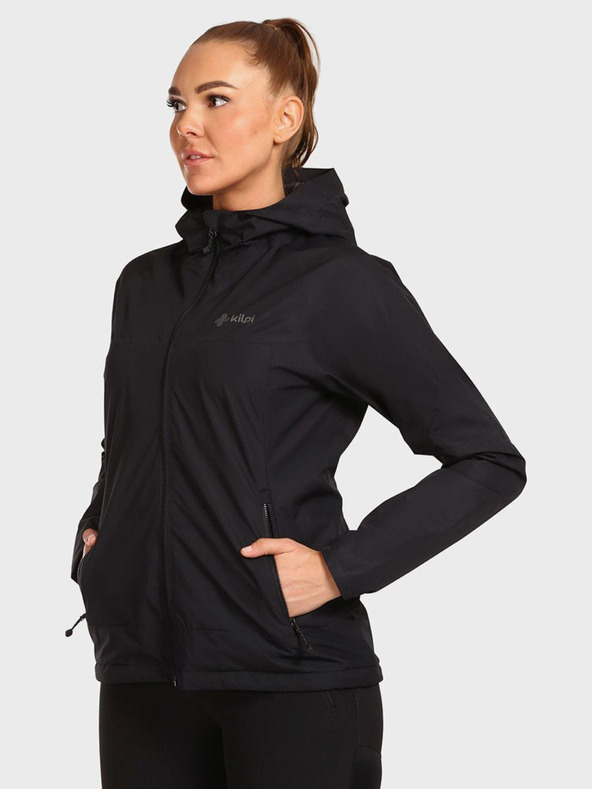 Kilpi Černá dámská sportovní bunda Kilpi OLVERA