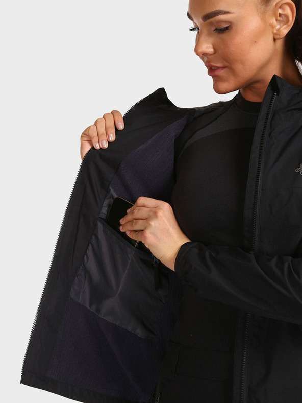 Kilpi Černá dámská sportovní bunda Kilpi OLVERA