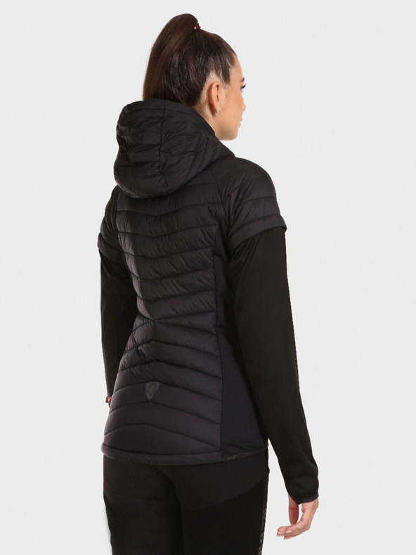 Kilpi Černá dámská prošívaná bunda Kilpi VERONS