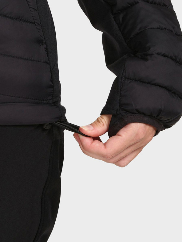 Kilpi Černá dámská zimní prošívaná bunda Kilpi ACTIS