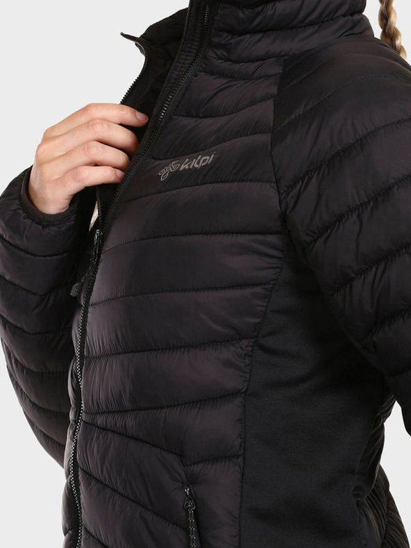 Kilpi Černá dámská zimní prošívaná bunda Kilpi ACTIS