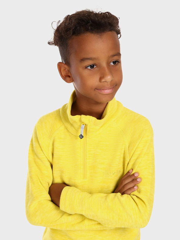 Kilpi Žlutá dětská flísová mikina Kilpi ALMERI