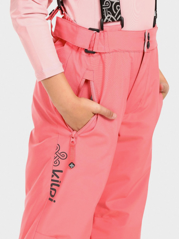 Kilpi Růžové holčičí lyžařské kalhoty Kilpi GABONE