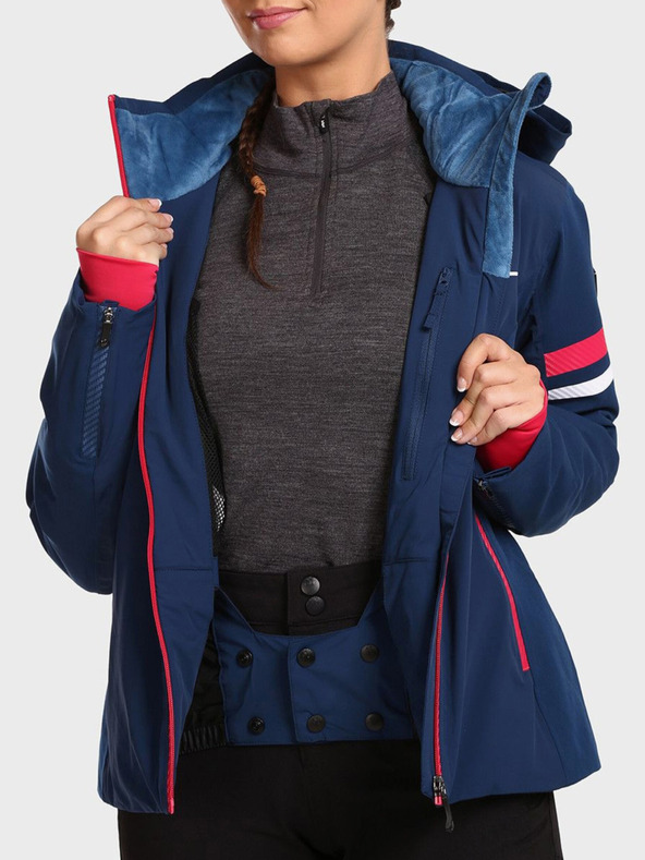 Kilpi Tmavě modrá dámská lyžařská bunda Kilpi LORIEN