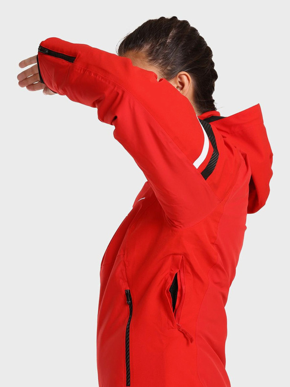 Kilpi Červená dámská lyžařská bunda Kilpi LORIEN