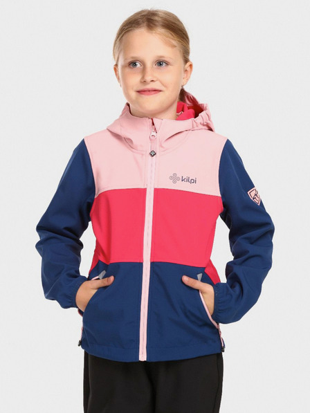 Kilpi Modro-růžová holčičí softshellová bunda Kilpi RAVIA