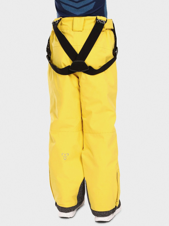Kilpi Žluté klučičí lyžařské kalhoty KILPI MIMAS