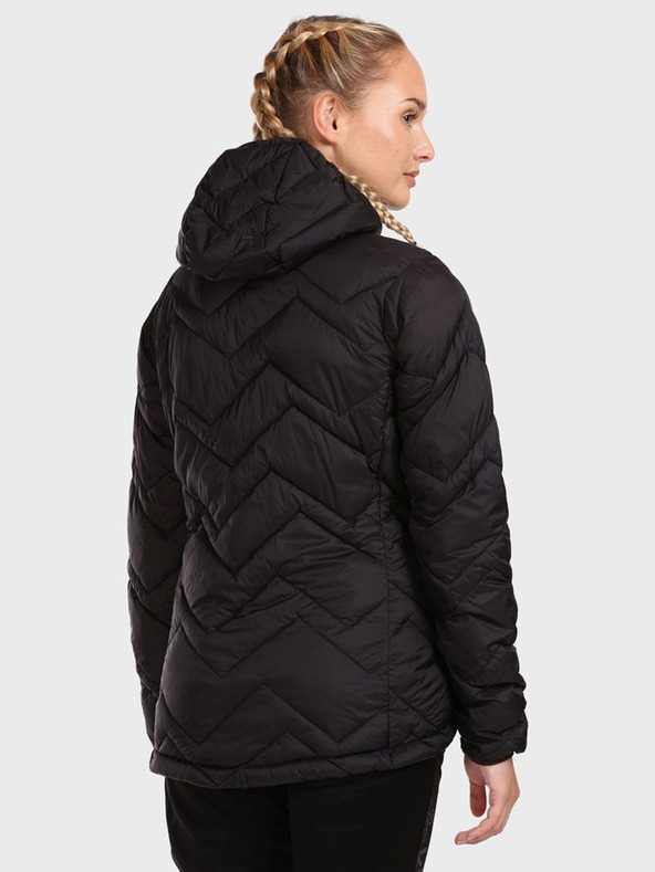 Kilpi Černá dámská zimní prošívaná bunda Kilpi REBEKI