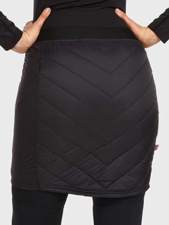 Kilpi Černá dámská zateplená sukně KILPI LIAN