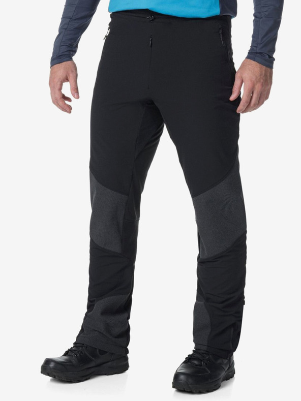 Kilpi Černé pánské outdoorové kalhoty Kilpi NUUK