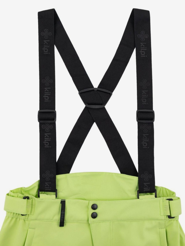 Kilpi Světle zelené pánské softshellové lyžařské kalhoty Kilpi RHEA