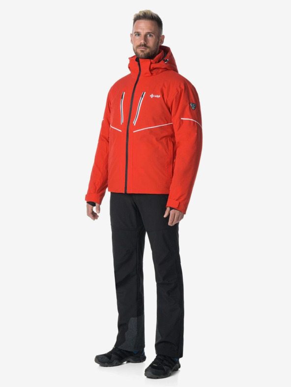 Kilpi Světle zelené pánské softshellové lyžařské kalhoty Kilpi RHEA